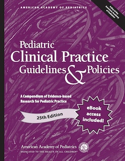 Front cover_Pediatric Clinical Practice Guidelines and Policies