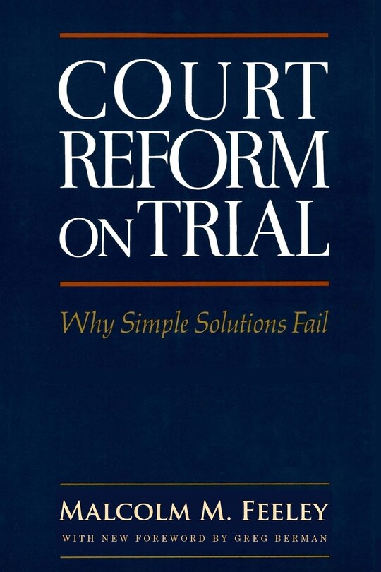 Front cover_Court Reform on Trial