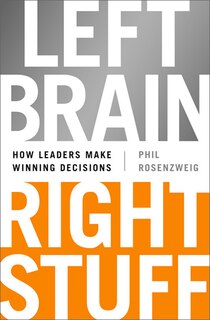 Front cover_Left Brain, Right Stuff