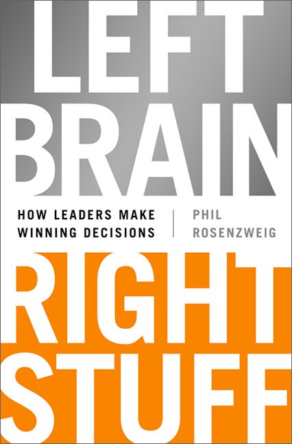 Front cover_Left Brain, Right Stuff