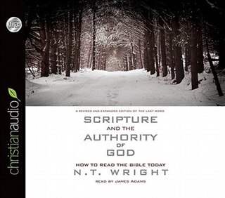 Couverture_Scripture and the Authority of God