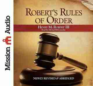 Robert's Rules Of Order: Abridged de Henry M. Robert