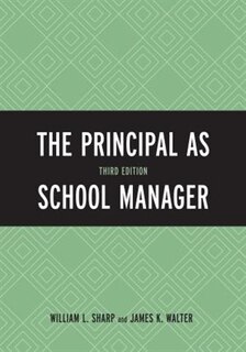 Front cover_The Principal as School Manager