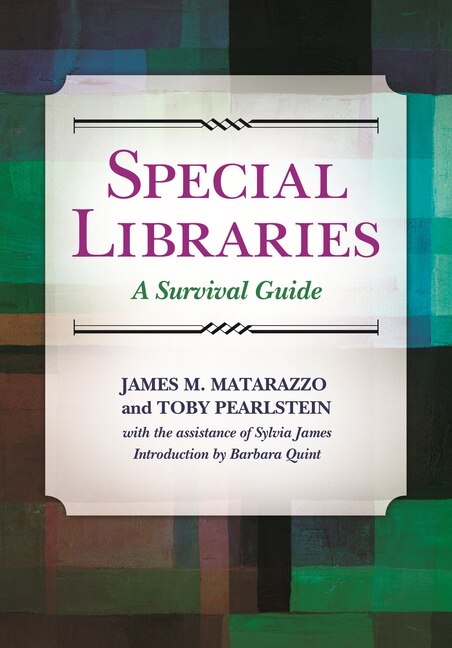 Couverture_Special Libraries