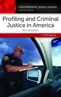 Couverture_Profiling and Criminal Justice in America