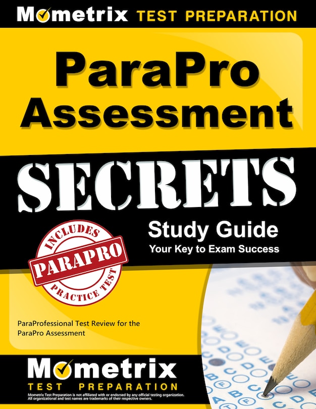 Front cover_Parapro Assessment Secrets Study Guide