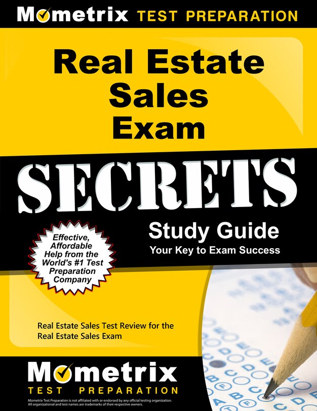 Front cover_Real Estate Sales Exam Secrets
