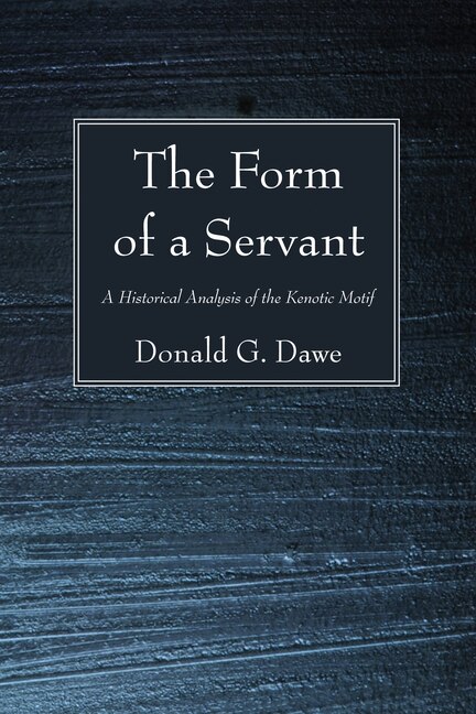 Front cover_The Form of a Servant