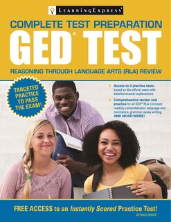 Front cover_Ged Test Reasoning Through Language Arts (rla) Review