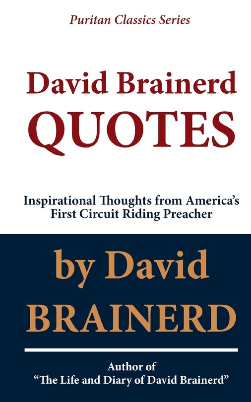 Front cover_David Brainerd QUOTES