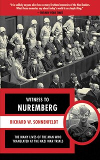 Front cover_Witness to Nuremberg