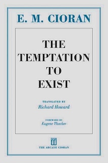 Couverture_The Temptation to Exist