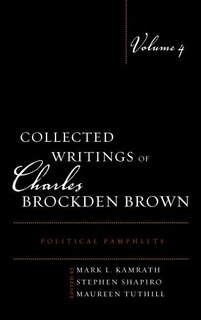 Front cover_Collected Writings of Charles Brockden Brown