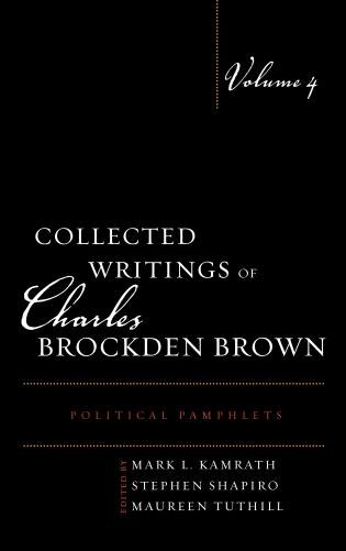 Front cover_Collected Writings of Charles Brockden Brown
