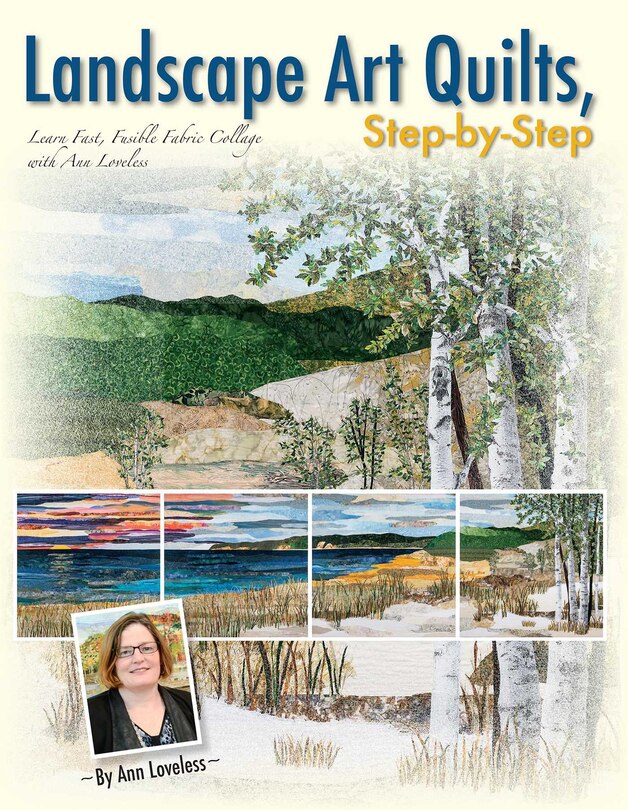 Front cover_Landscape Art Quilts, Step By Step