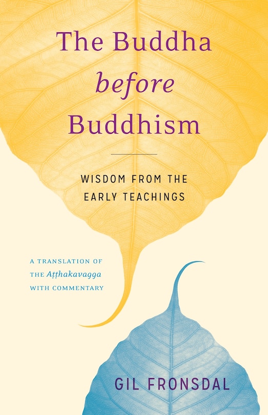 Front cover_The Buddha Before Buddhism