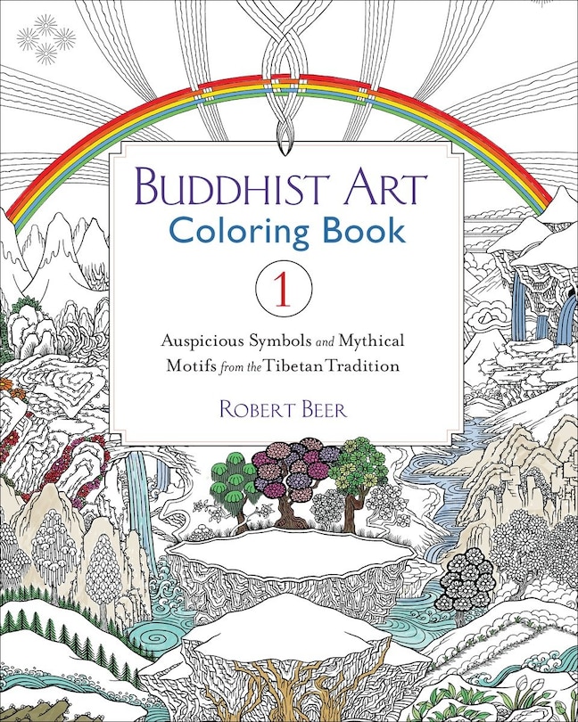 Front cover_Buddhist Art Coloring Book 1