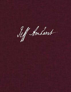 Front cover_The Journals of Jeffery Amherst, 1757-1763, Volume 1