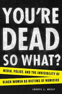 Front cover_You're Dead—So What?