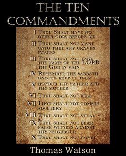 Front cover_The Ten Commandments
