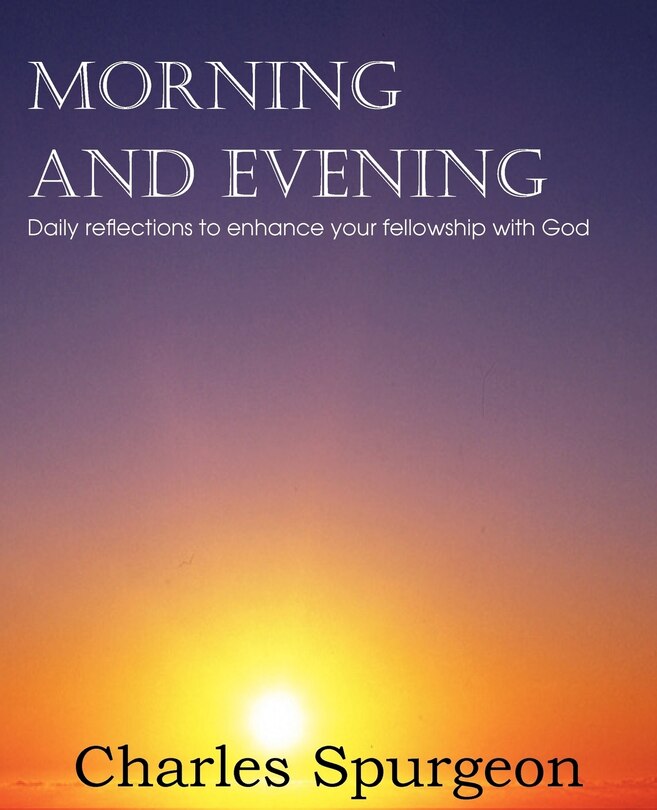 Front cover_Morning And Evening