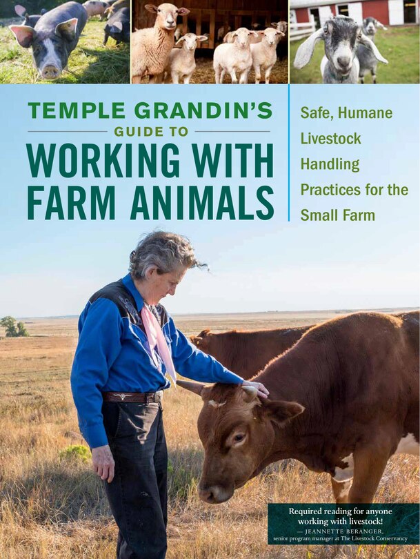 Front cover_Temple Grandin's Guide To Working With Farm Animals