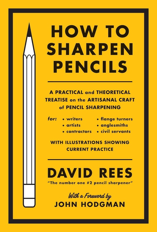 Front cover_How to Sharpen Pencils