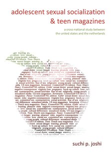 Couverture_Adolescent Sexual Socialization And Teen Magazines