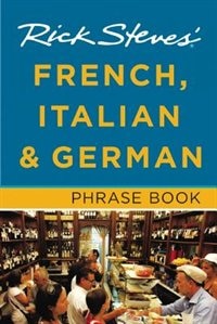 Couverture_Rick Steves' French, Italian & German Phrase Book