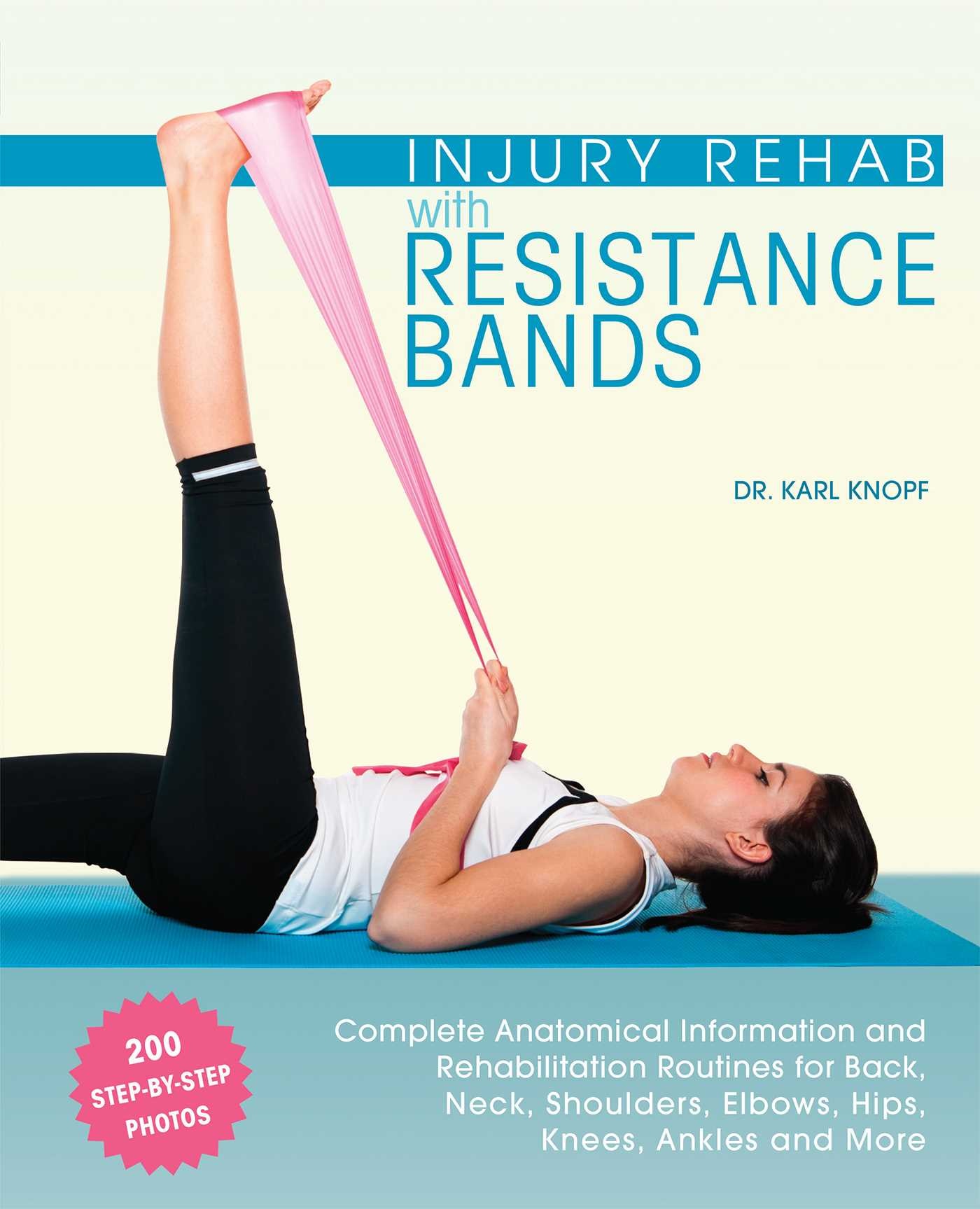 Injury Rehab With Resistance Bands Complete Anatomy And Rehabilitation Programs For Back Neck Shoulders Elbows Hips Knees Ankles And More Book By Karl Knopf tp Indigo