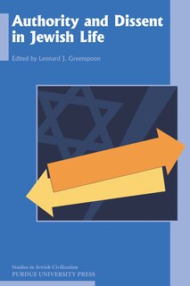 Front cover_Authority And Dissent In Jewish Life