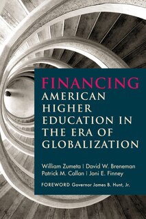 Couverture_Financing American Higher Education in the Era of Globalization
