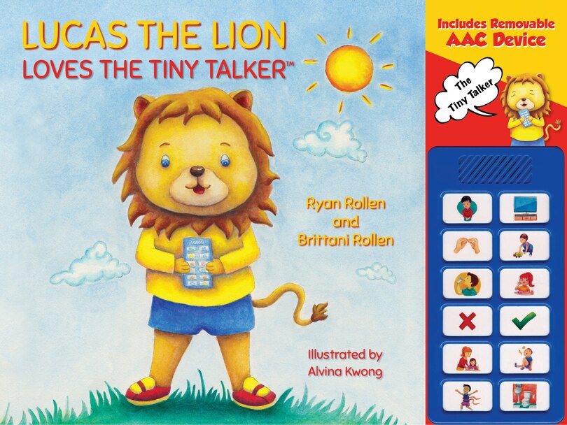 Front cover_Lucas the Lion Loves the Tiny Talker(tm)