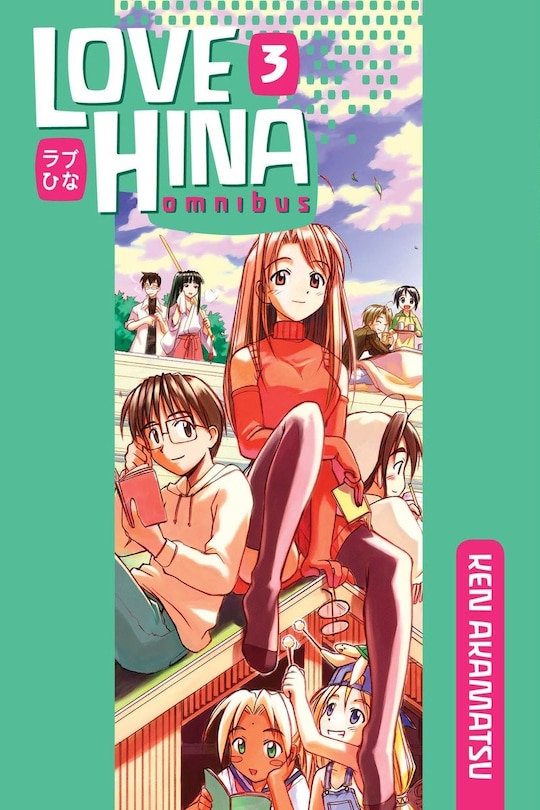 Front cover_Love Hina Omnibus 3