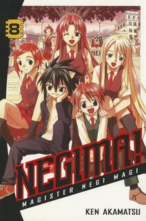 Front cover_Negima! 8