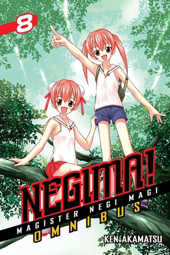 Front cover_Negima! Omnibus 8