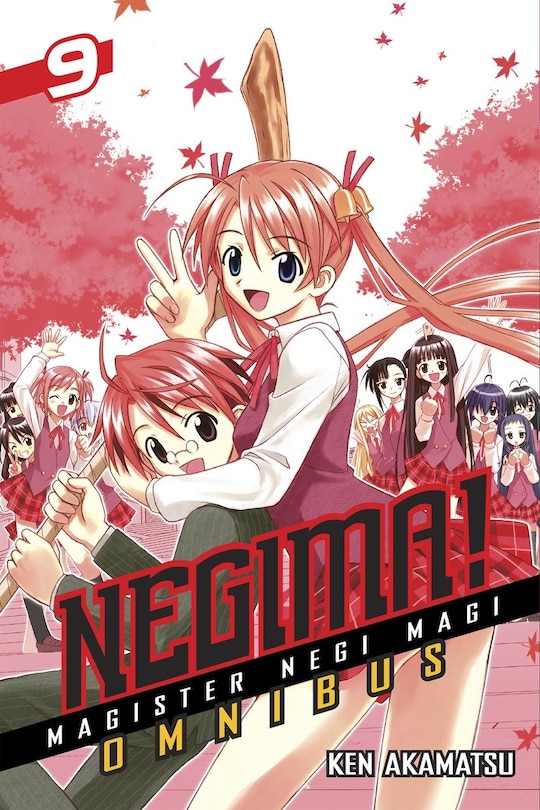 Front cover_Negima! Omnibus 9
