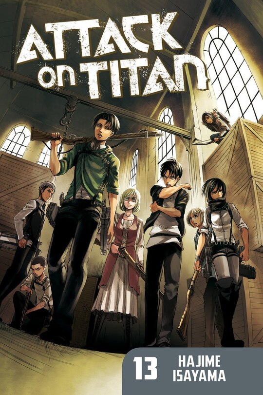 Front cover_Attack On Titan 13