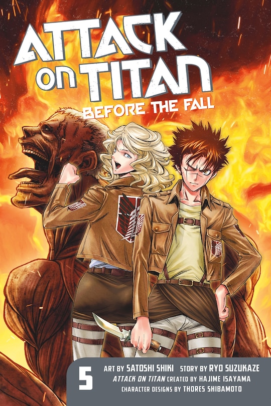 Front cover_Attack On Titan: Before The Fall 5
