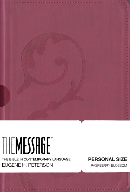 Couverture_The Message Personal Size (Leather-Look, Raspberry Blossom)