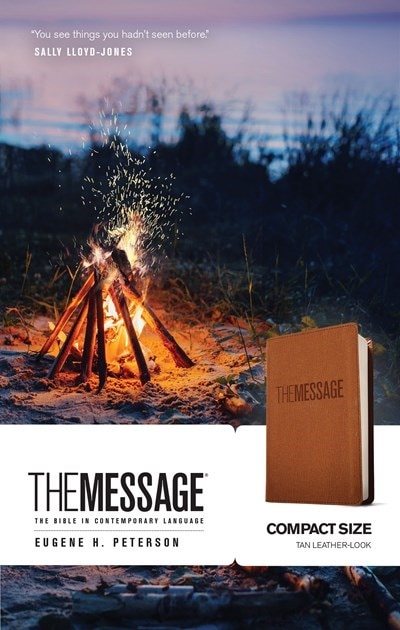 The Message Compact (leather-look, Tan): The Bible In Contemporary Language
