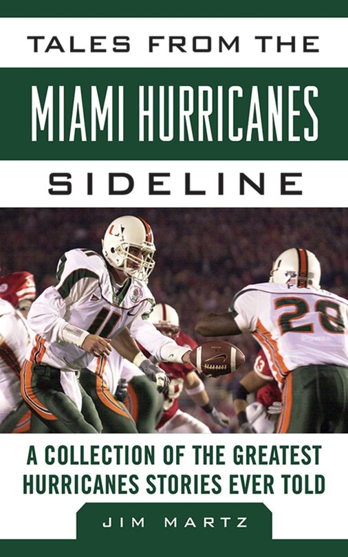 Couverture_Tales from the Miami Hurricanes Sideline