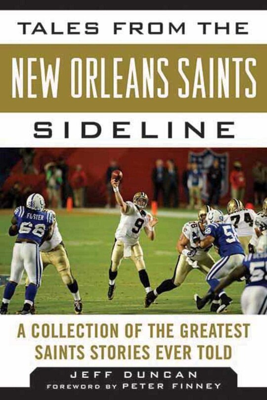 Front cover_Tales from the New Orleans Saints Sideline