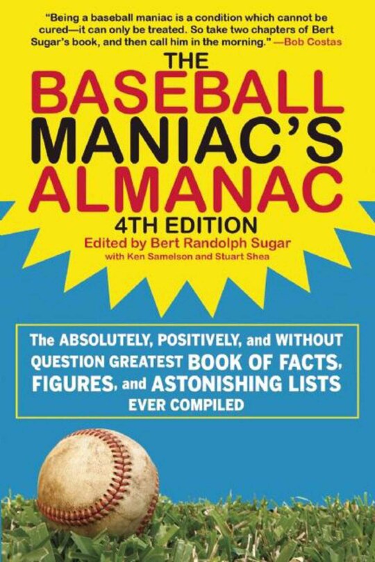 Couverture_The Baseball Maniac's Almanac - 4th Edition