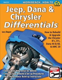 Front cover_Jeep, Dana And Chrysler Differentials