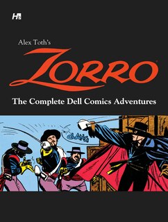 Couverture_Alex Toth's Zorro: The Complete Dell Comics Adventures