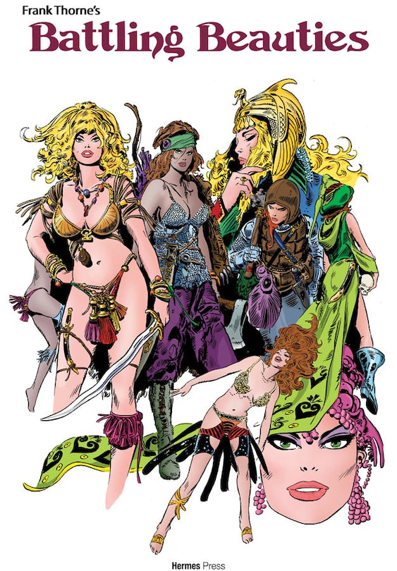 Front cover_Frank Thorne's Battling Beauties