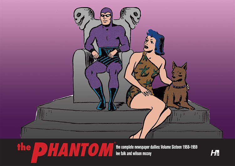 Couverture_The Phantom The Complete Newspaper Dailies By Lee Falk And Wilson Mccoy: Volume Sixteen 1958-1959