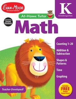 Couverture_Math Skills, Kindergarten Workbook