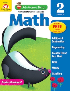 Couverture_Math Skills, Grade 2 Workbook